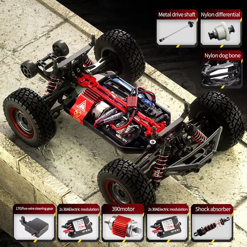 Rc Hobby Light - 1:16 4wd Rc Monster Truck 38km/H