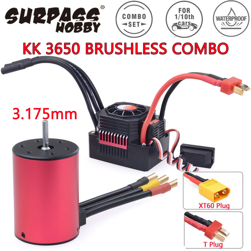 Rc Hobby Shop - Surpass Hobby KK 3650 Combo Waterproof