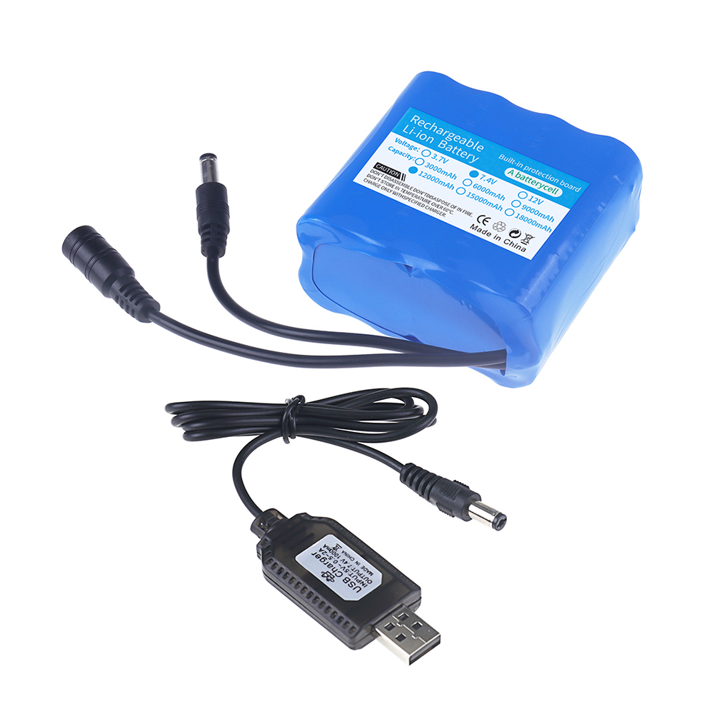 2S4P 18650 Lithium Battery 7.4 - огляд і ціна Rc Hobby Light