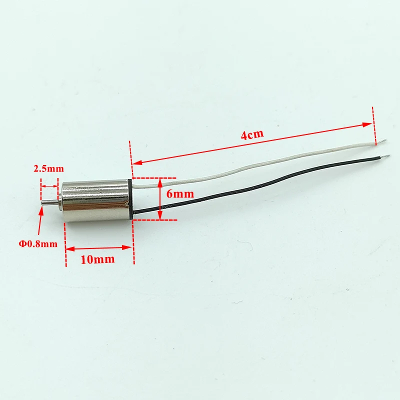 0610 Micro 6mm*10mm Coreless M - огляд і ціна Rc Hobby Explosion