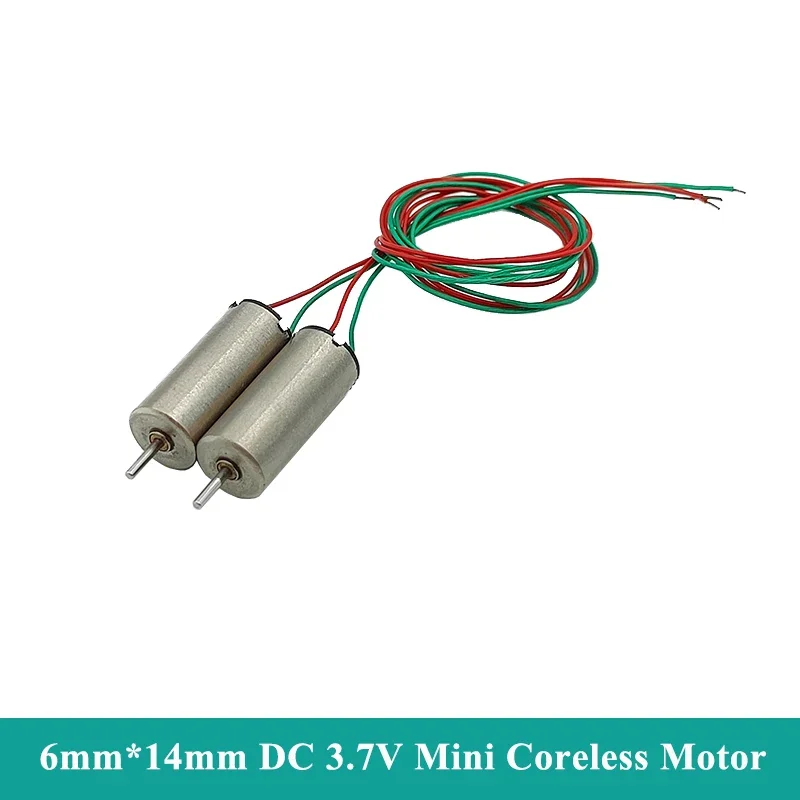 2PCS Mini Coreless Motor 0614  - огляд і ціна Rc Hobby Explosion