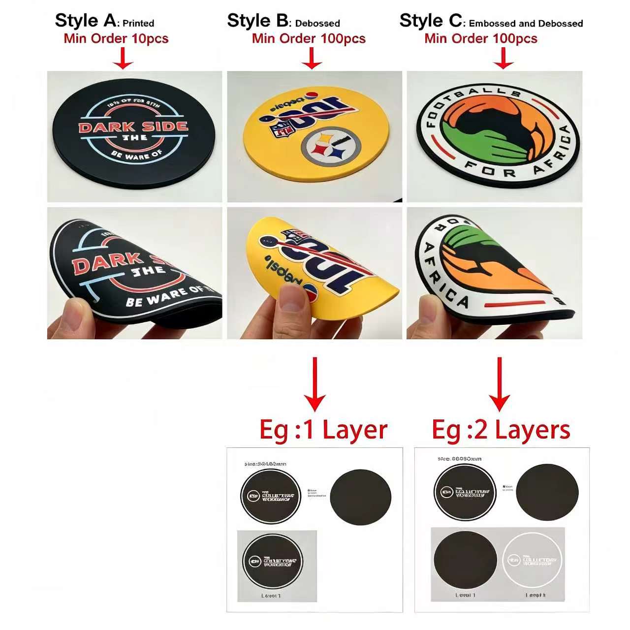 Custom Brand Logo Round Soft P - огляд і ціна Rc Hobby Desk