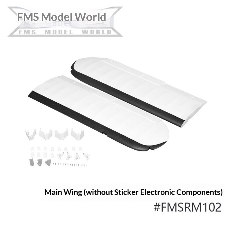 FMS RC Plane Decals For 1700mm - огляд і ціна Rc Hobby Airplanes