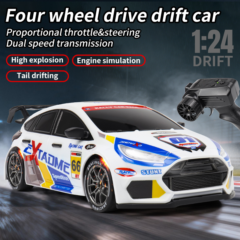 1:24 4WD RC Drift Car 2.4G Rem - огляд і ціна Rc Hobby Light