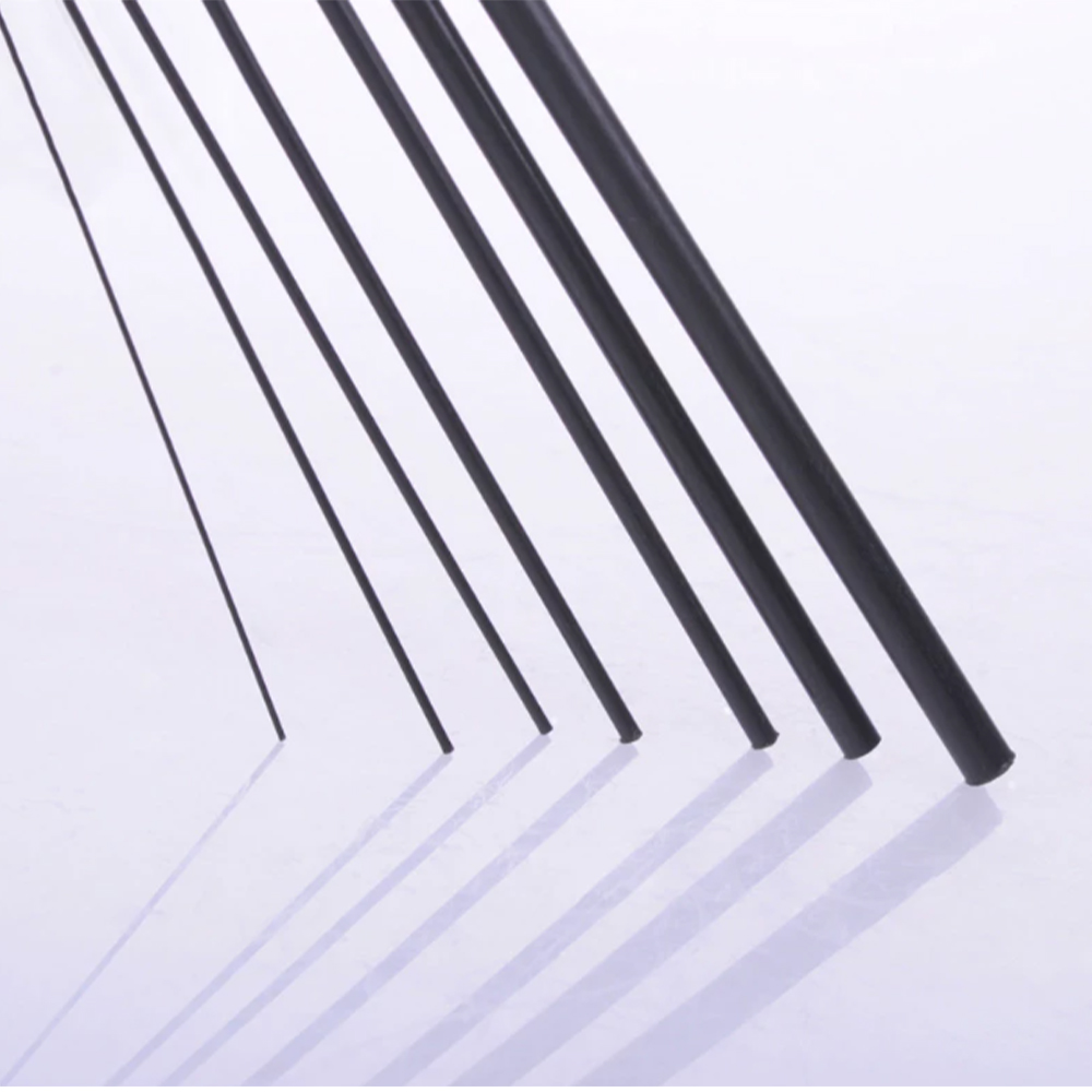 Solid Carbon Fiber Round Rod D - огляд і ціна Rc Hobby Desk