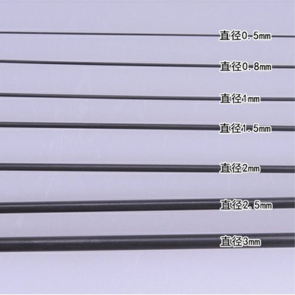 Solid Carbon Fiber Round Rod D - огляд і ціна Rc Hobby Desk