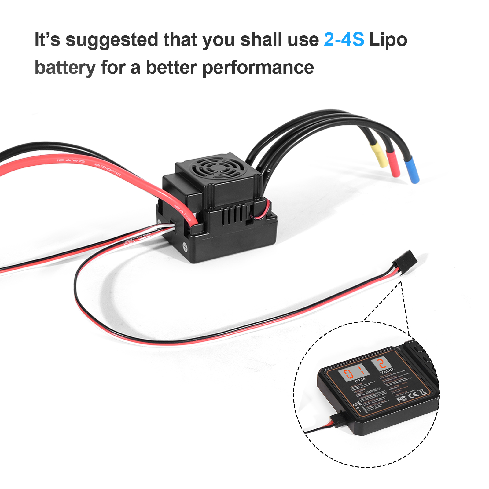 Upgrade Sensorless 60A 80A 120 - огляд і ціна Rc Hobby Shop