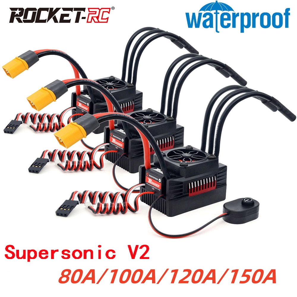Rocket RC Supersonic V2 80A 10 - огляд і ціна Rc Hobby Shop