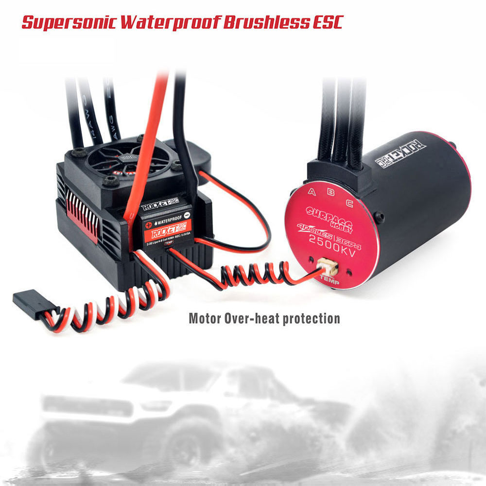 Rocket RC Supersonic V2 80A 10 - огляд і ціна Rc Hobby Shop
