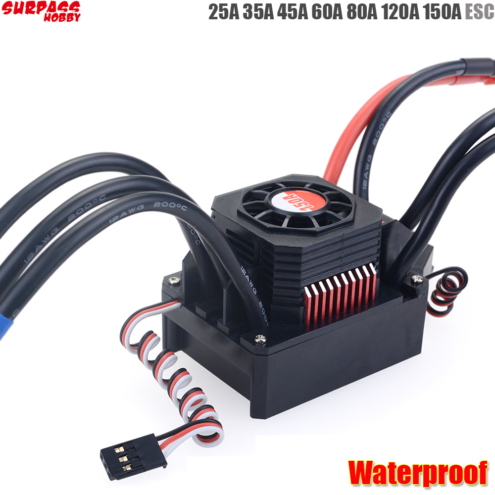 Waterproof 25A 35A 45A 60A 80A - огляд і ціна Rc Hobby Shop