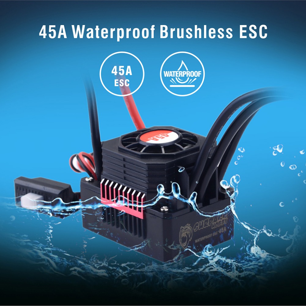 Waterproof 25A 35A 45A 60A 80A - огляд і ціна Rc Hobby Shop