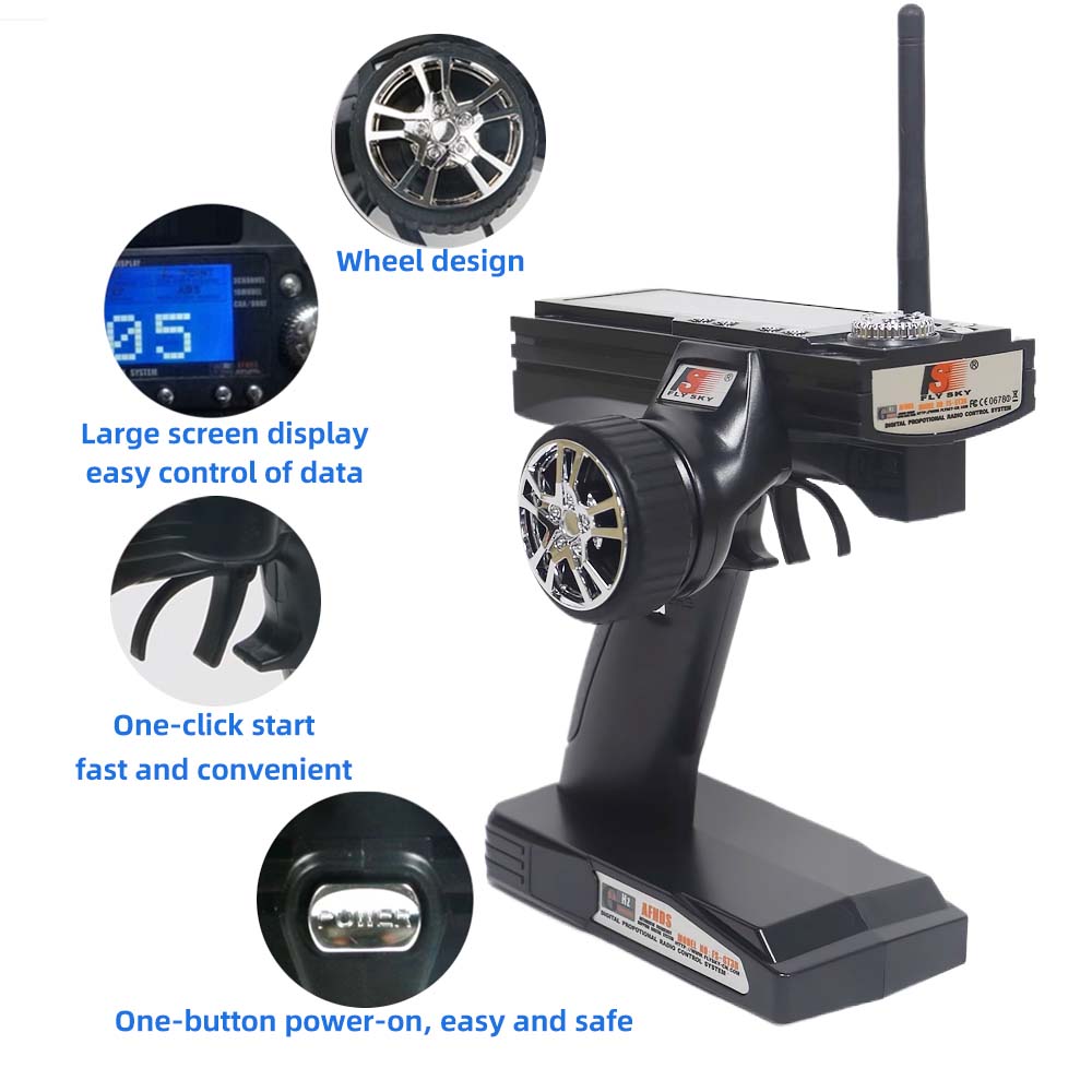FlySky GT3B FS-GT3B 2.4G 3CH T - огляд і ціна Rc Hobby Shop
