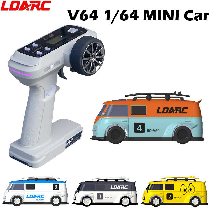 1:64 LDARC V64 Mini Remote Con - огляд і ціна Rc Hobby Desk