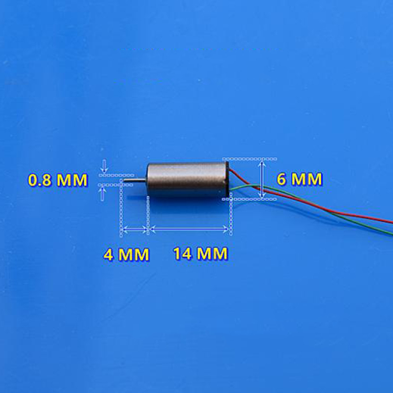 2PCS Mini Coreless Motor 0614  - огляд і ціна Rc Hobby Explosion